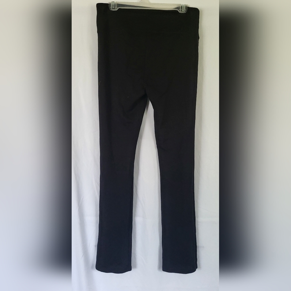 NWT Calvin Klein Performance L High Waist Straight Leg Yoga Pant Black - Picture 5 of 10